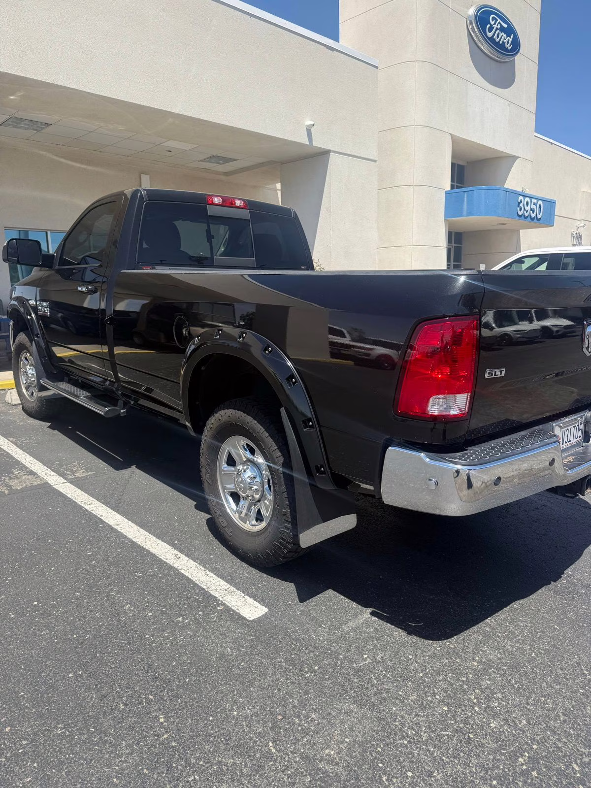 2015 Brilliant Black Crystal Pearlcoat Ram 3500 SLT 4X4 Truck