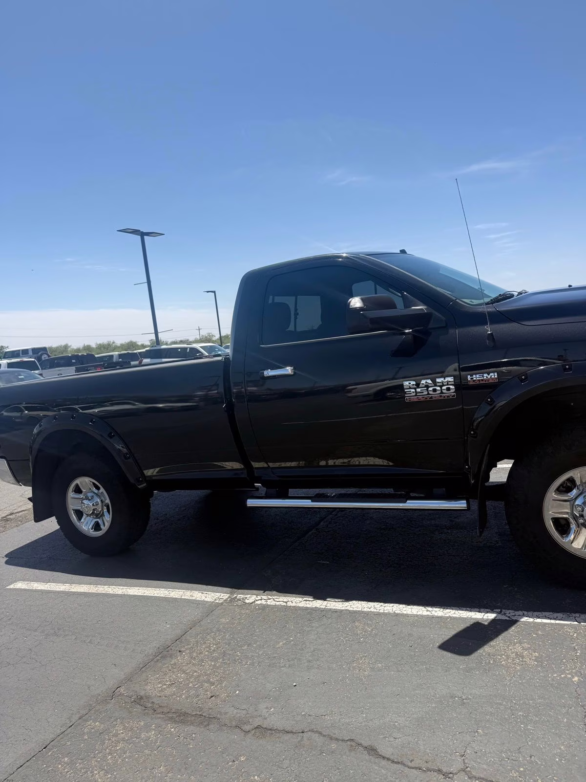 2015 Brilliant Black Crystal Pearlcoat Ram 3500 SLT 4X4 Truck