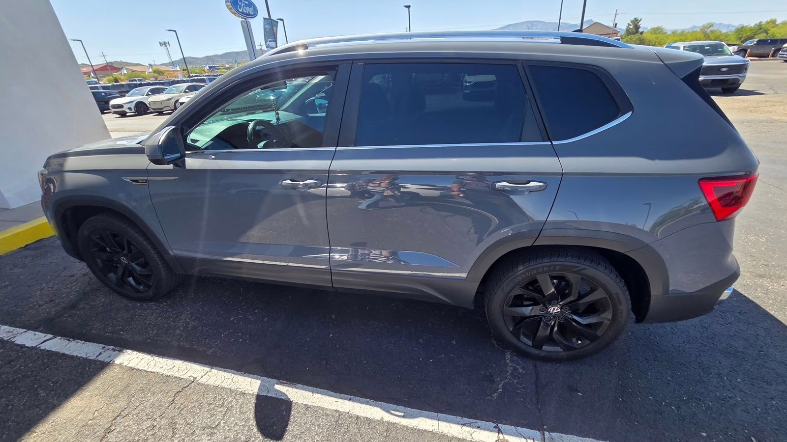 2022 Gray Volkswagen Taos 1.5T SE FWD SUV