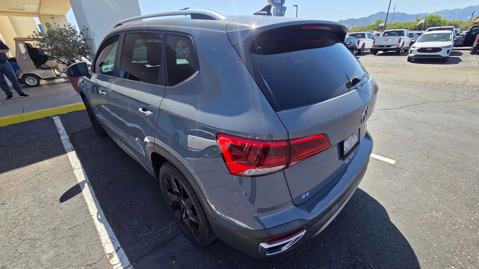 2022 Gray Volkswagen Taos 1.5T SE FWD SUV