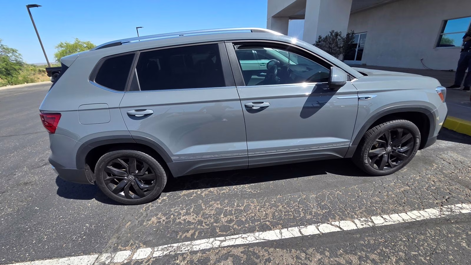 2022 Gray Volkswagen Taos 1.5T SE FWD SUV