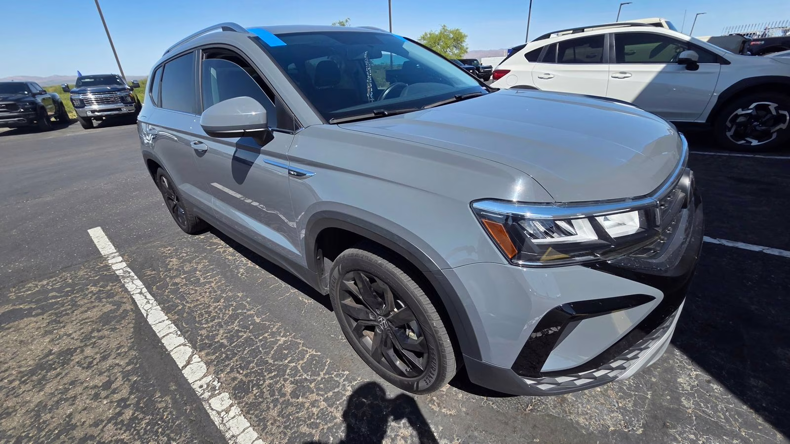 2022 Gray Volkswagen Taos 1.5T SE FWD SUV