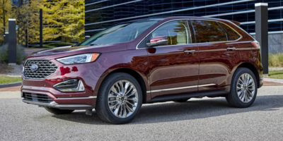 2021 Oxford White Ford Edge SE AWD SUV