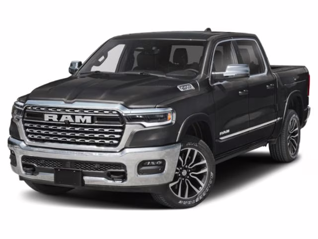 2026 Diamond Black Crystal Pearlcoat Ram 1500 Limited 4X4 Truck