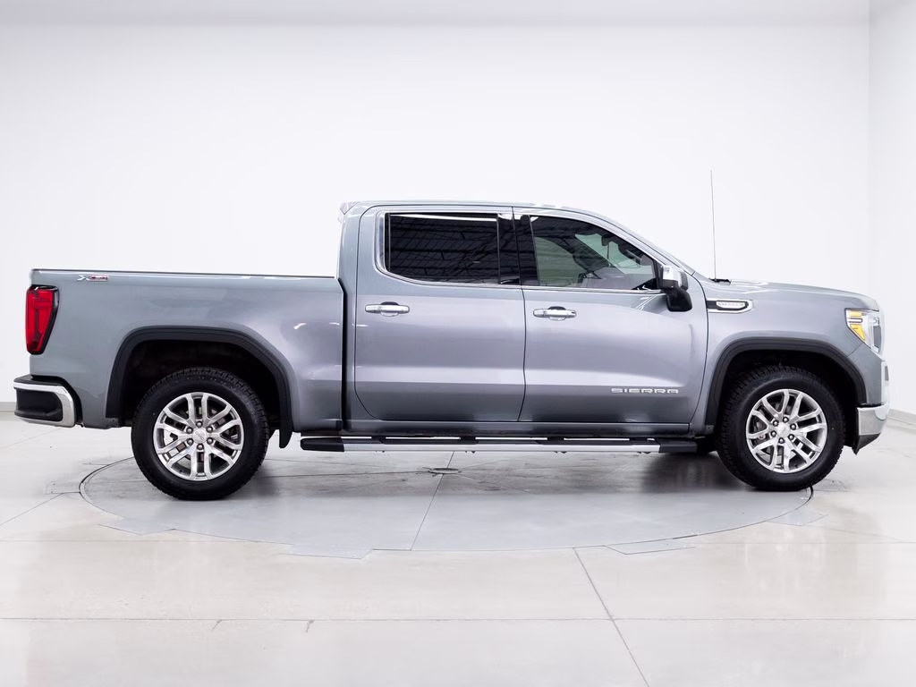2021 Satin Steel Metallic GMC Sierra 1500 SLT 4X4 Truck
