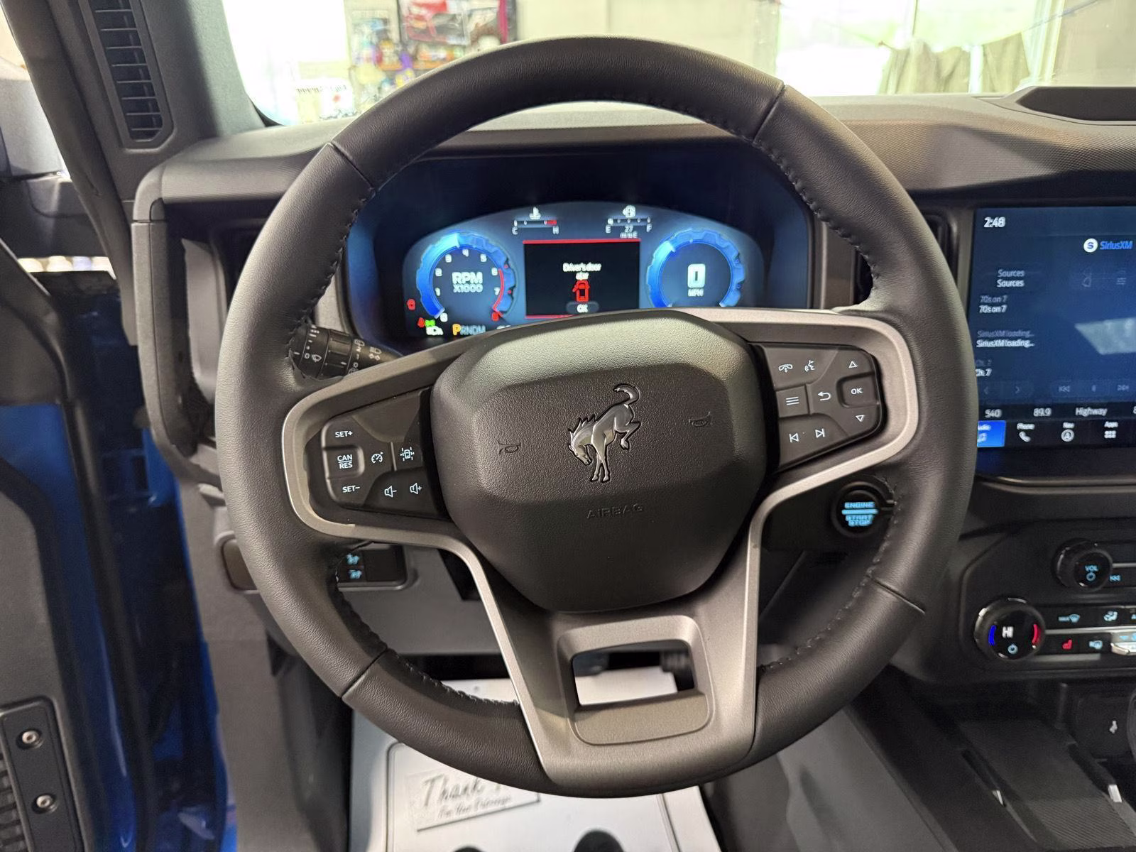 2025 Velocity Blue Metallic Ford Bronco Big Bend 4X4 SUV