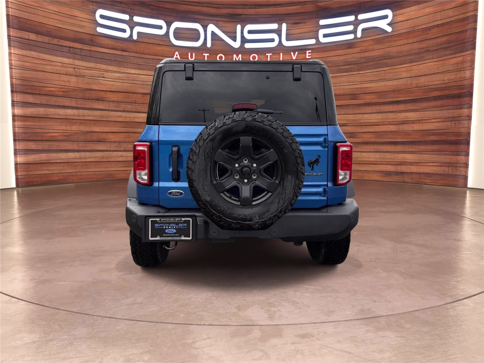2025 Velocity Blue Metallic Ford Bronco Big Bend 4X4 SUV