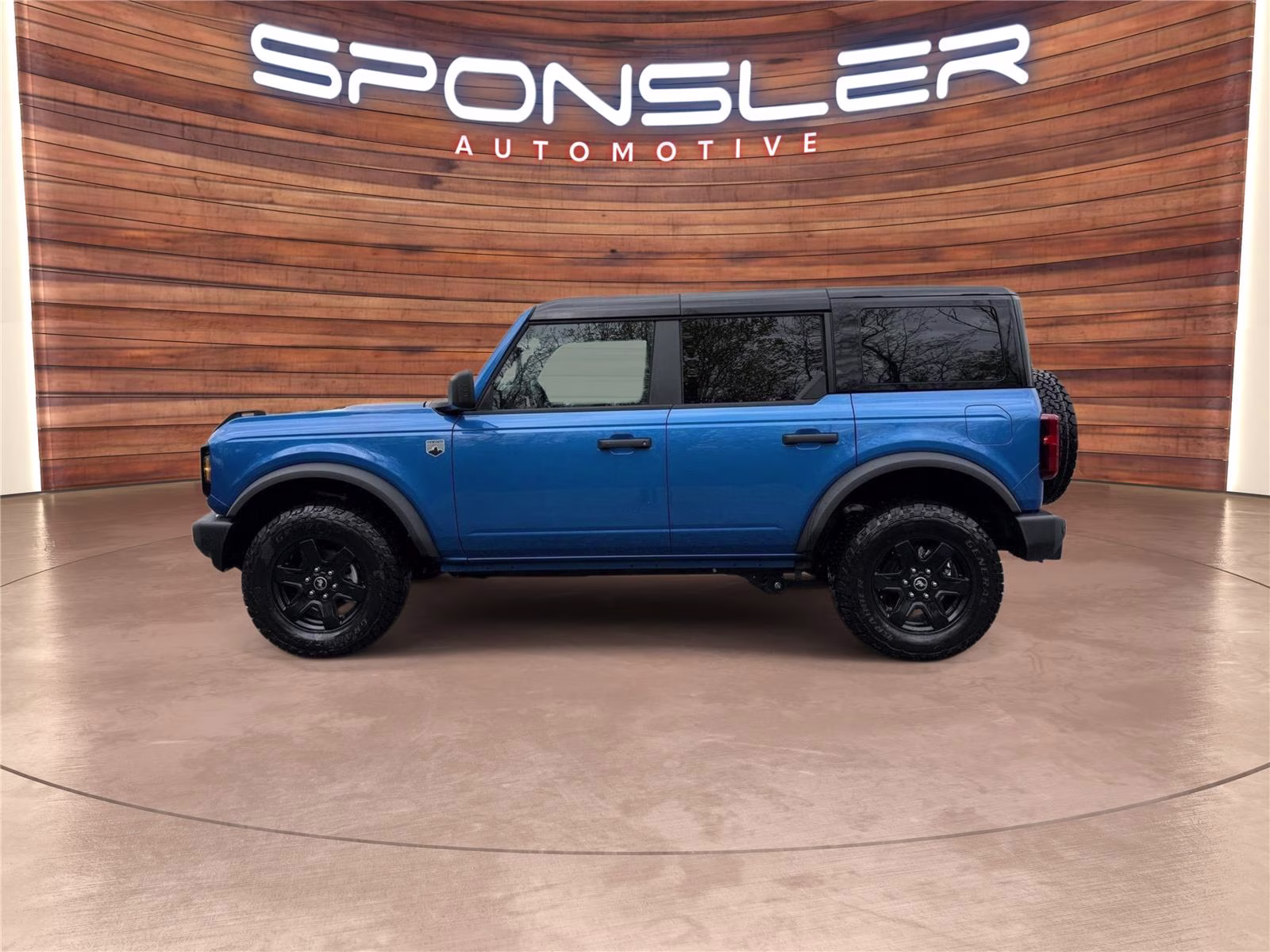 2025 Velocity Blue Metallic Ford Bronco Big Bend 4X4 SUV