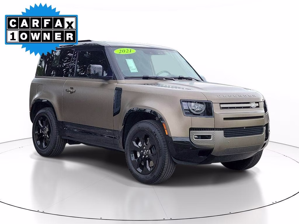 2021 Gold Land Rover Defender 90 X-Dynamic S AWD SUV