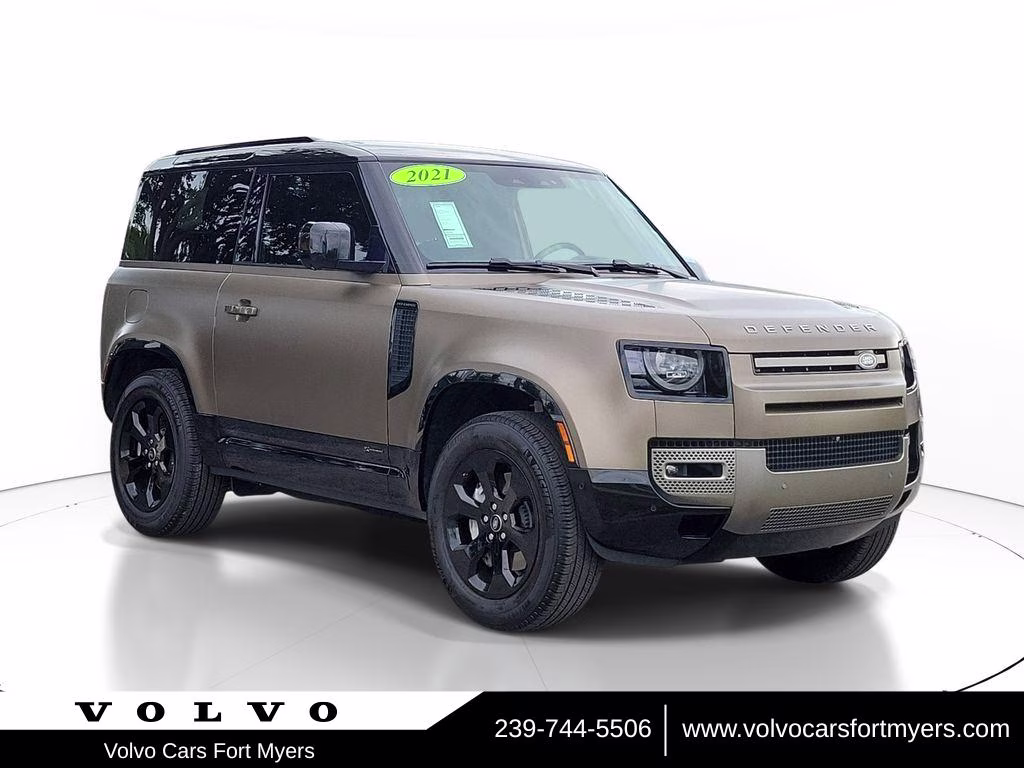 2021 Gold Land Rover Defender 90 X-Dynamic S AWD SUV