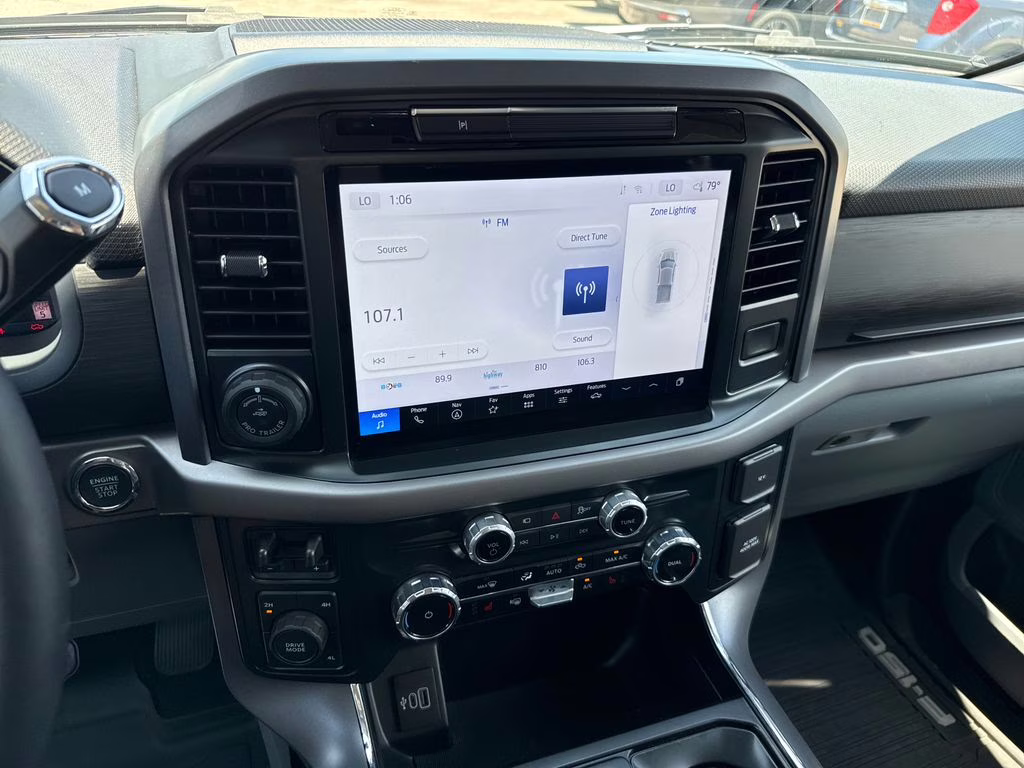 2025 Space White Metallic Ford F-150 XLT 4X4 Truck