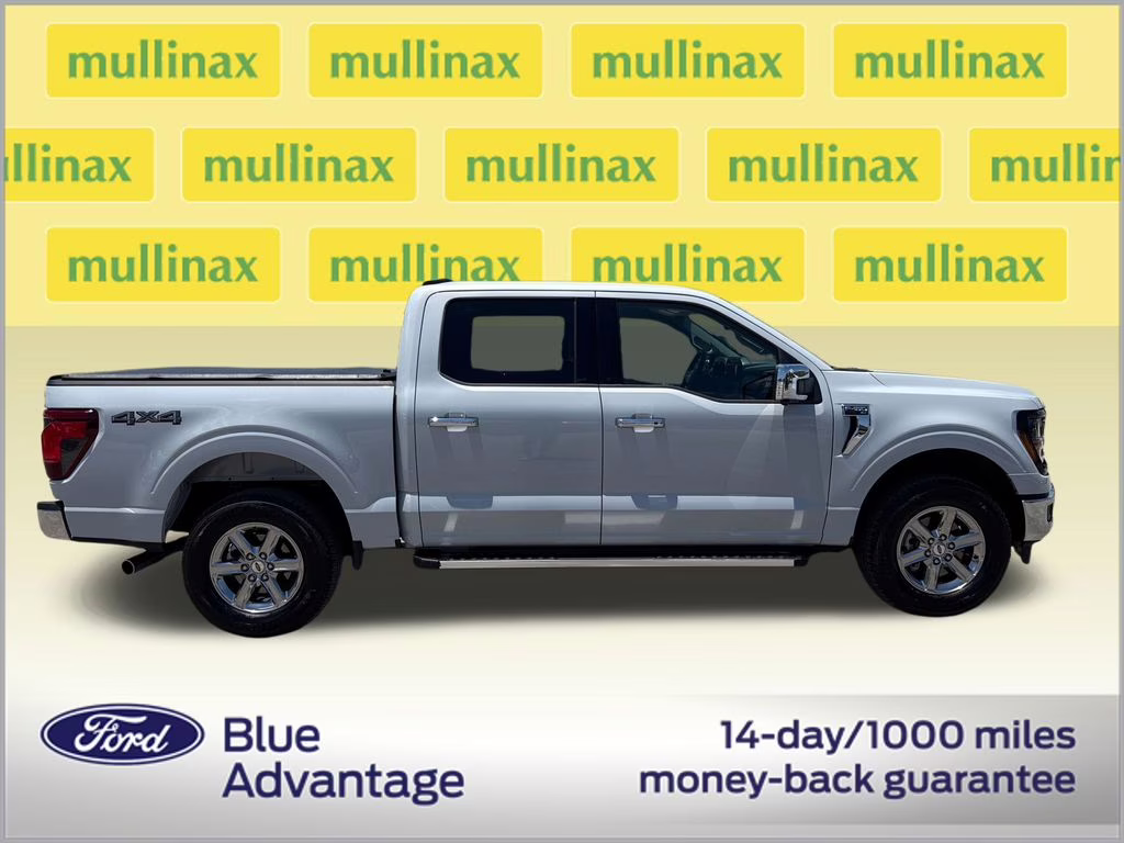 2025 Space White Metallic Ford F-150 XLT 4X4 Truck