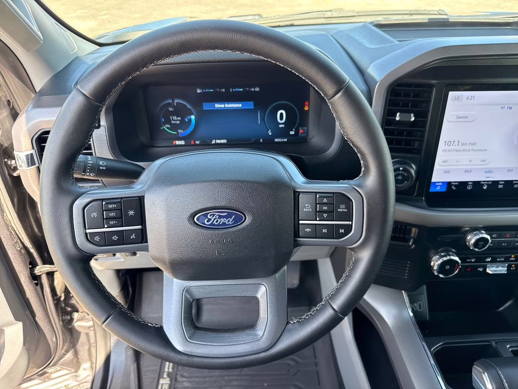 2025 Carbonized Gray Metallic Ford F-150 Lightning XLT AWD Truck