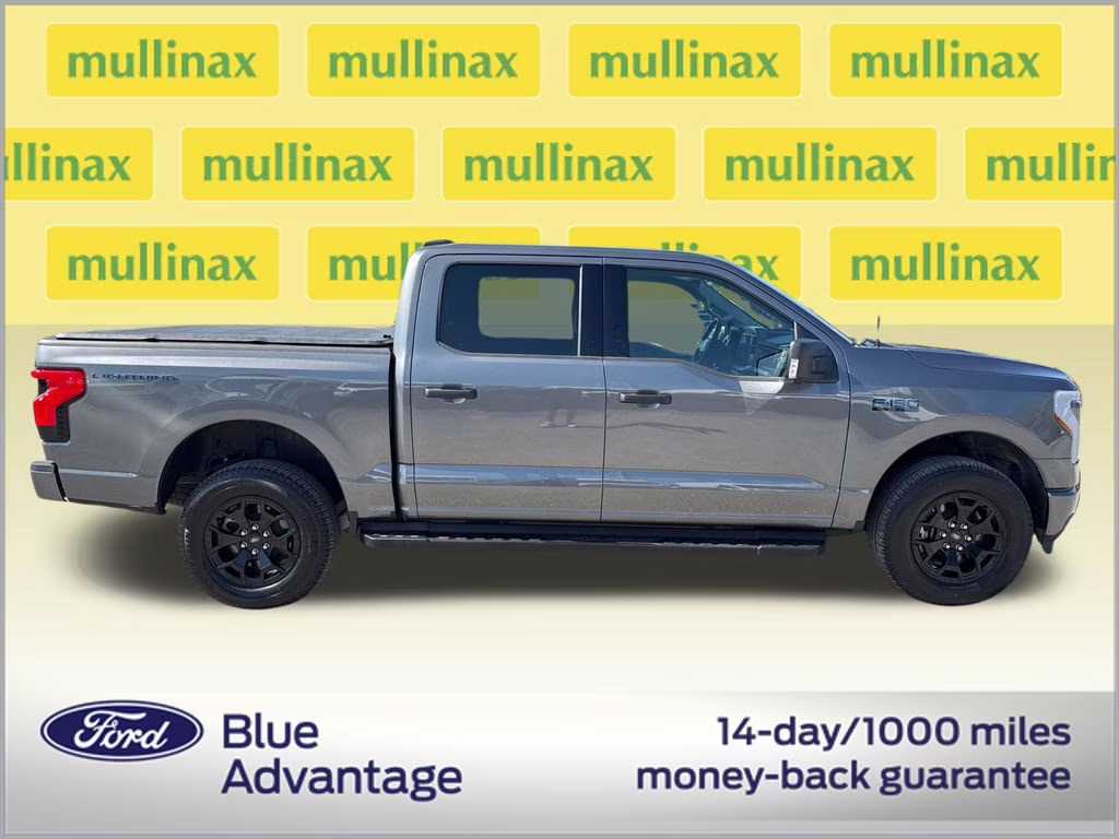2025 Carbonized Gray Metallic Ford F-150 Lightning XLT AWD Truck