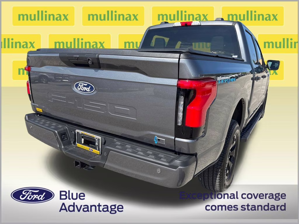 2025 Carbonized Gray Metallic Ford F-150 Lightning XLT AWD Truck