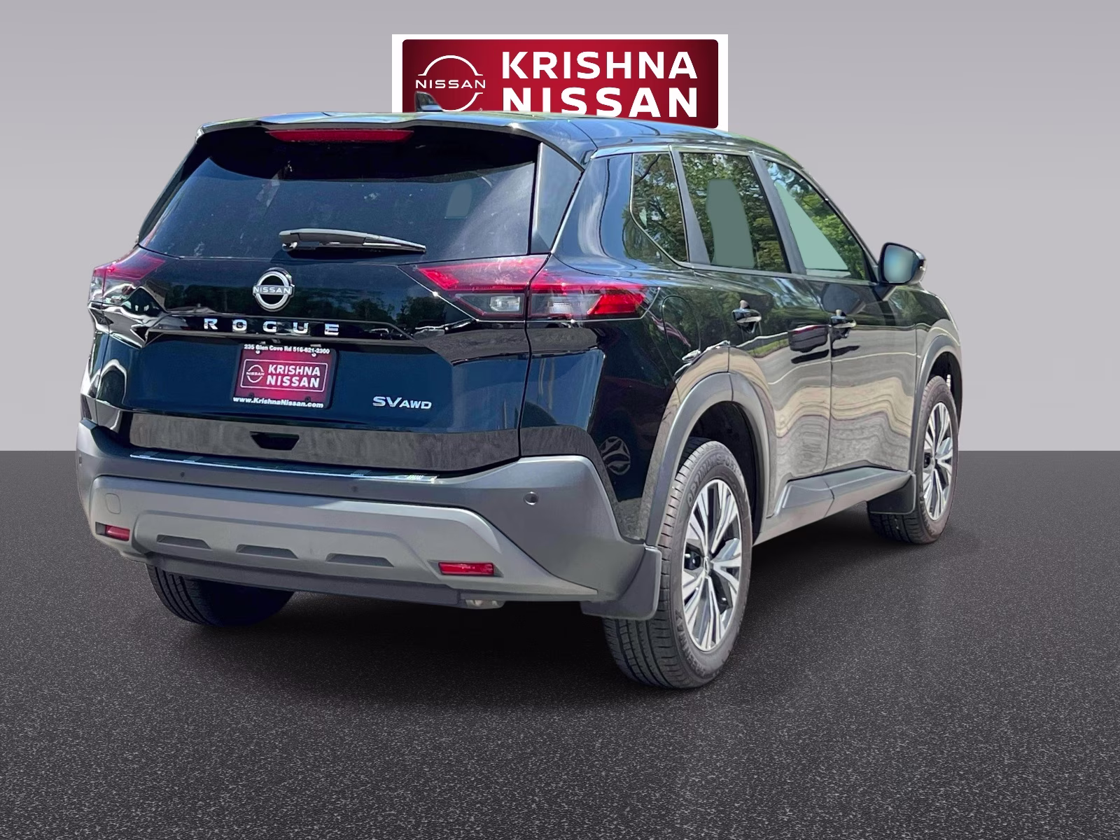 2023 Black Nissan Rogue AWD SV *Ltd Avail* AWD SUV