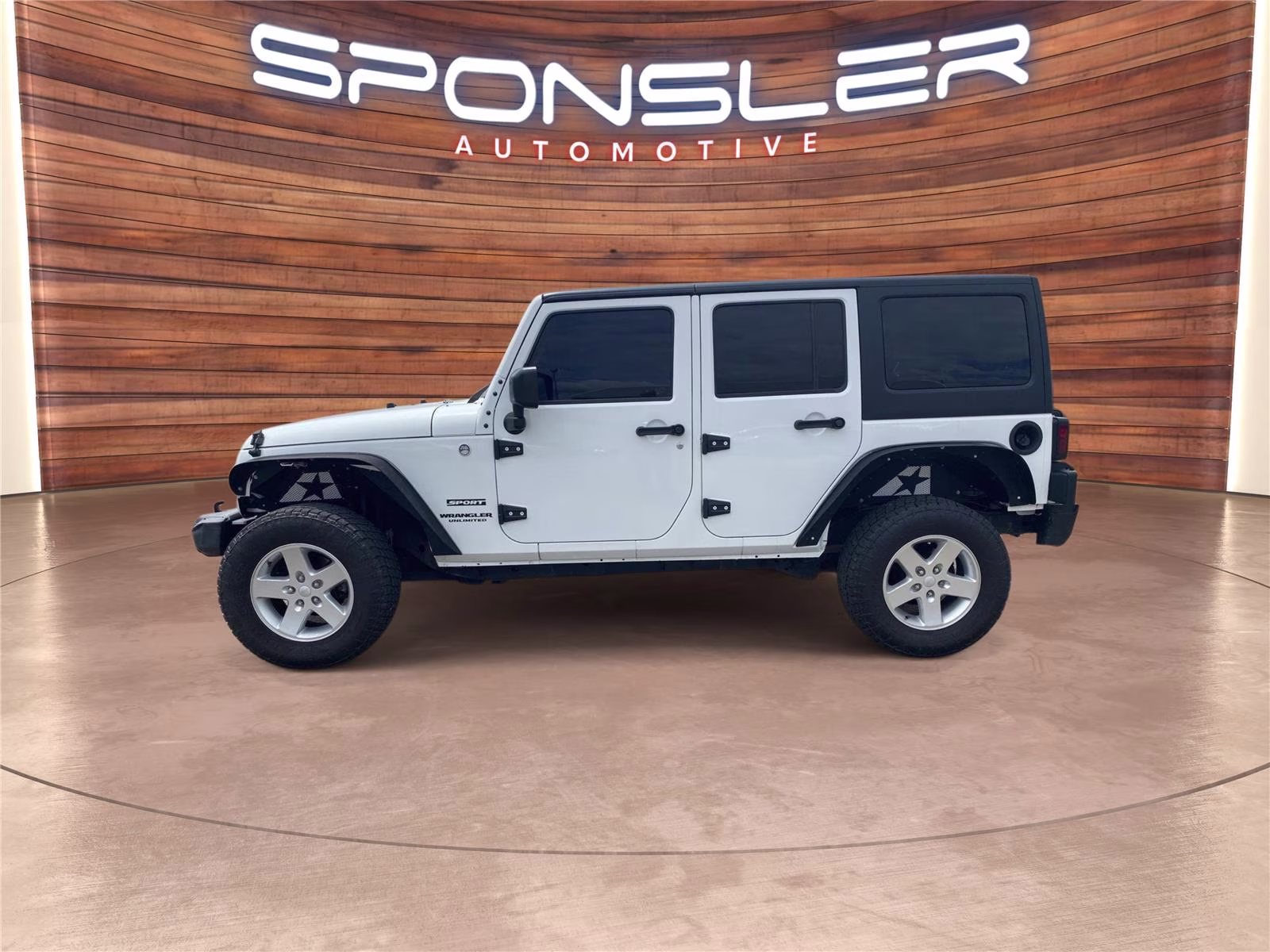 2015 Bright White Clearcoat Jeep Wrangler Sport 4X4 SUV