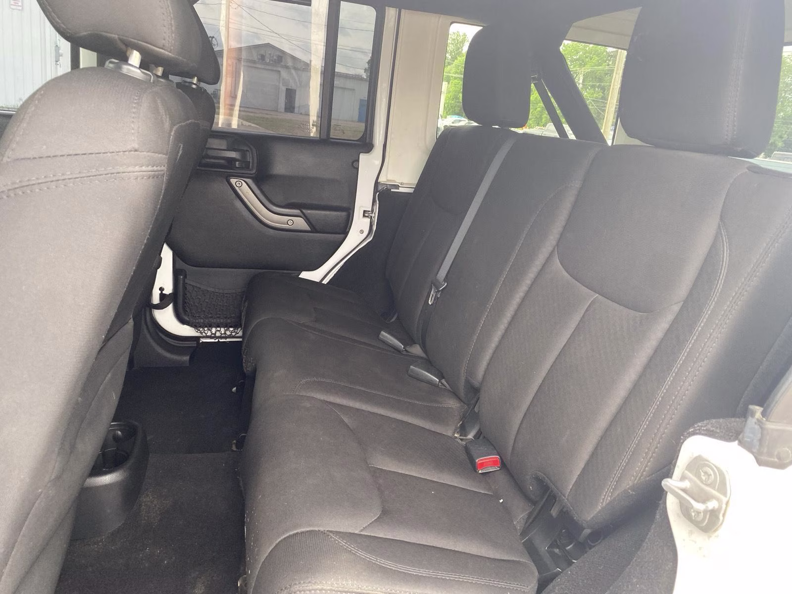 2015 Bright White Clearcoat Jeep Wrangler Sport 4X4 SUV