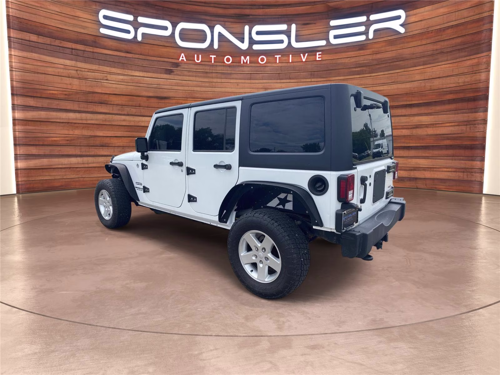 2015 Bright White Clearcoat Jeep Wrangler Sport 4X4 SUV