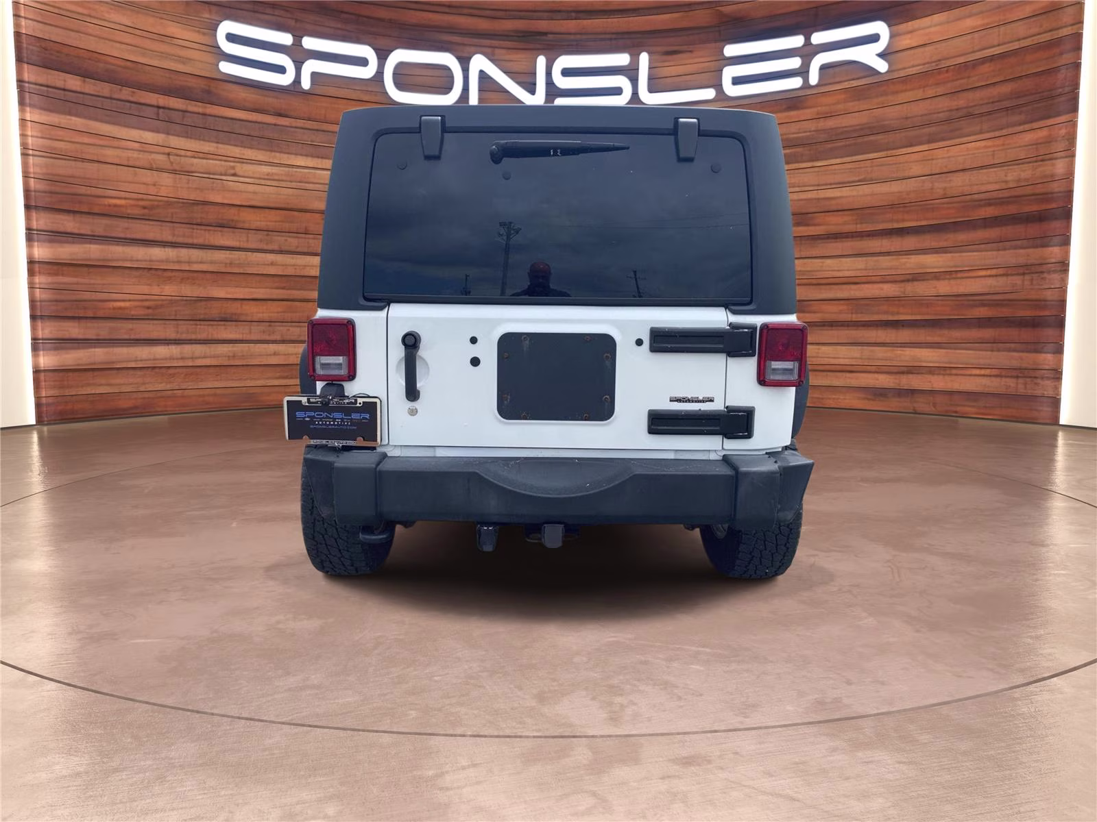 2015 Bright White Clearcoat Jeep Wrangler Sport 4X4 SUV