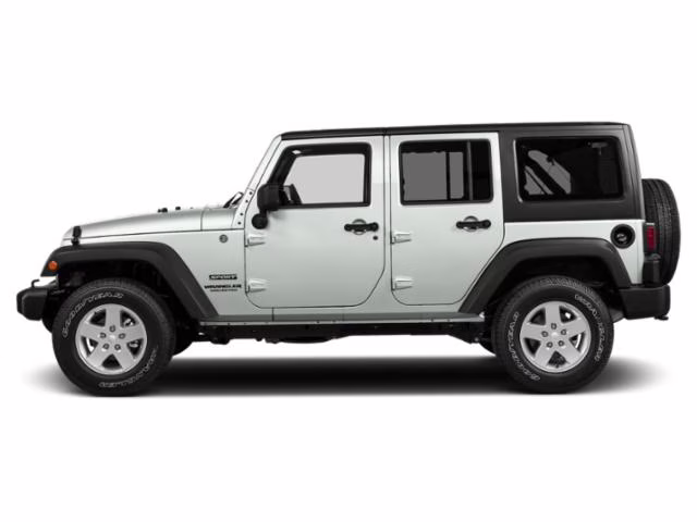 2015 Bright White Clearcoat Jeep Wrangler Unlimited Sport 4X4 SUV