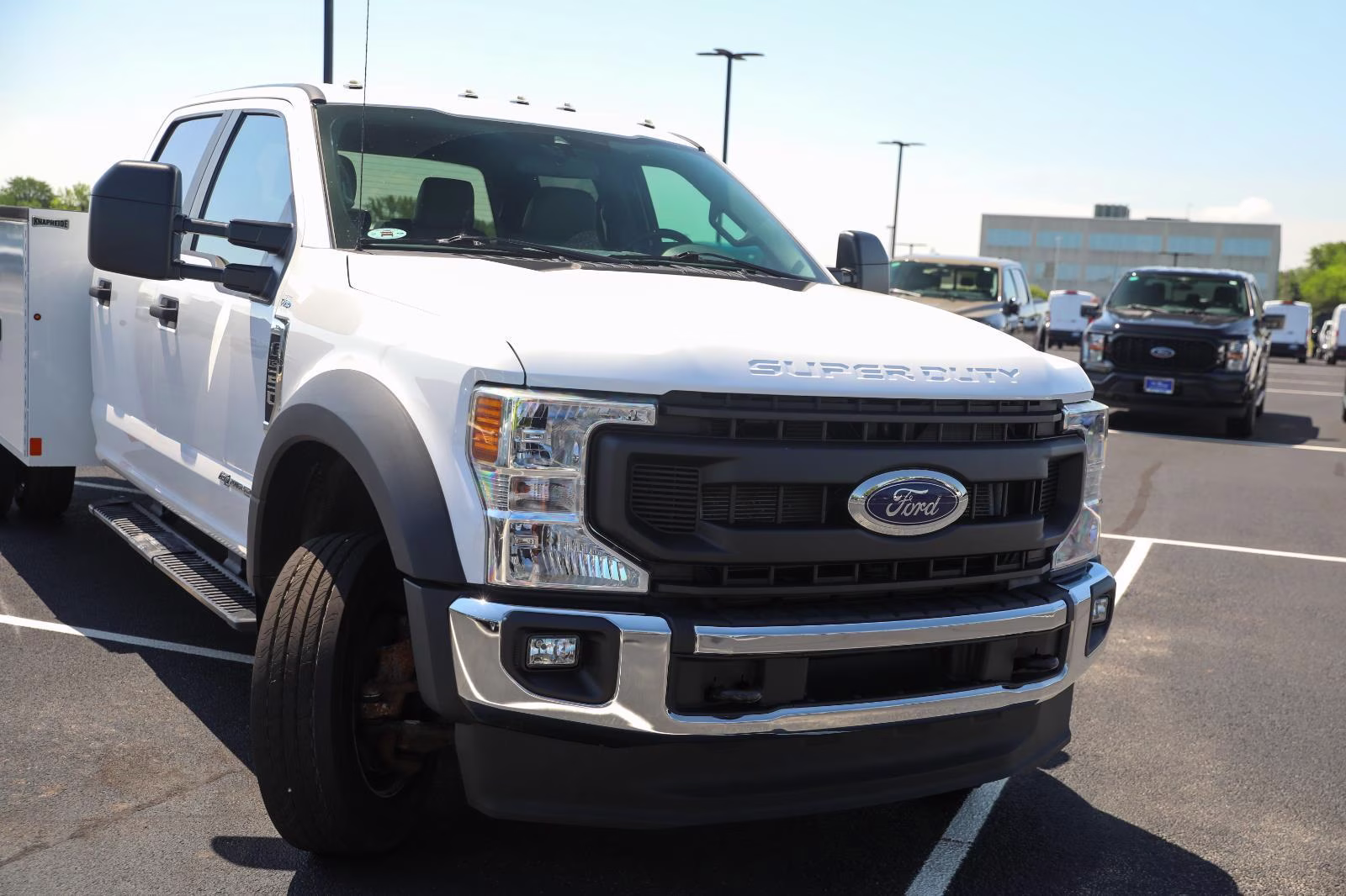 2021 Oxford White Ford Super Duty F-550 DRW XL RWD Truck