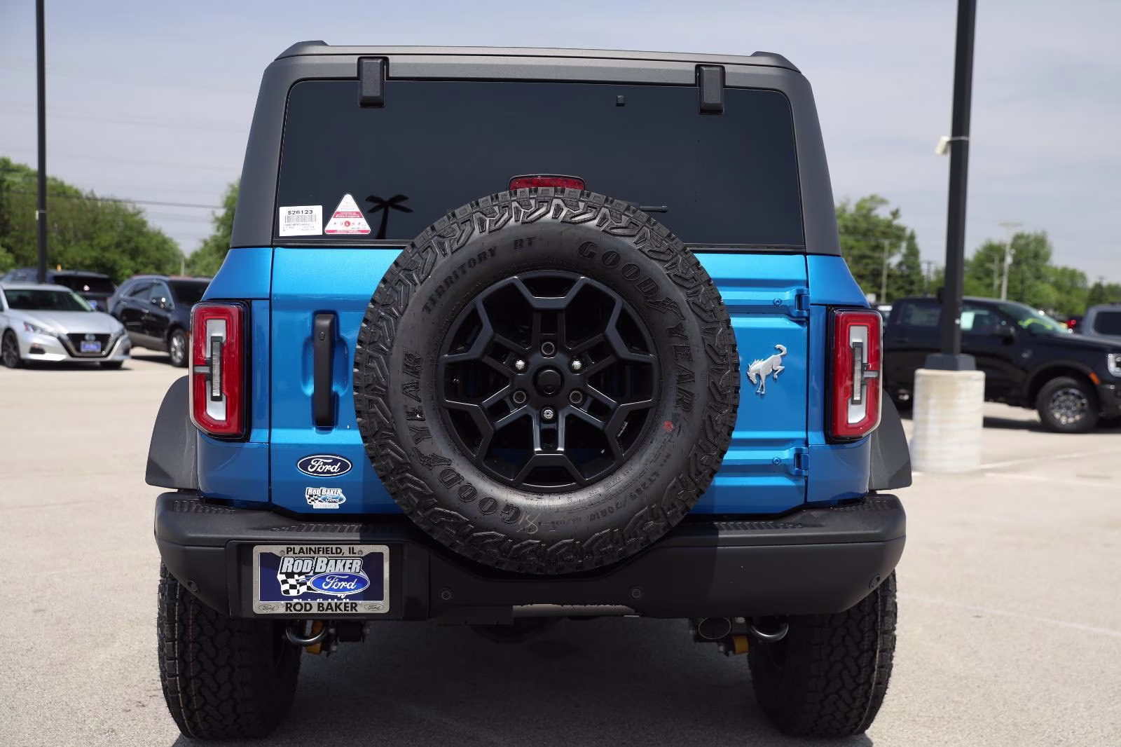 2026 Velocity Blue Ford Bronco Badlands 4X4 SUV