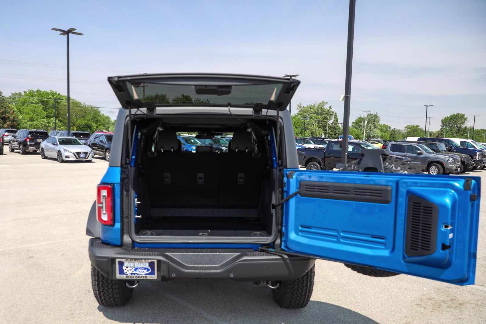 2026 Velocity Blue Ford Bronco Badlands 4X4 SUV