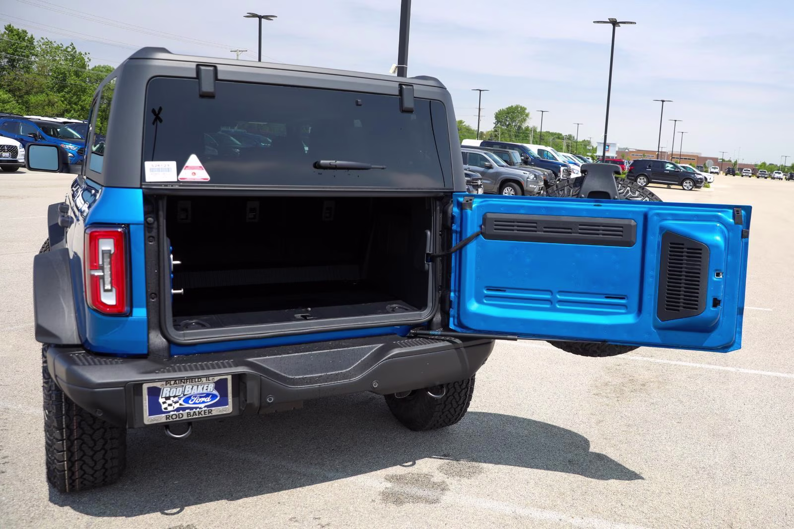 2026 Velocity Blue Ford Bronco Badlands 4X4 SUV