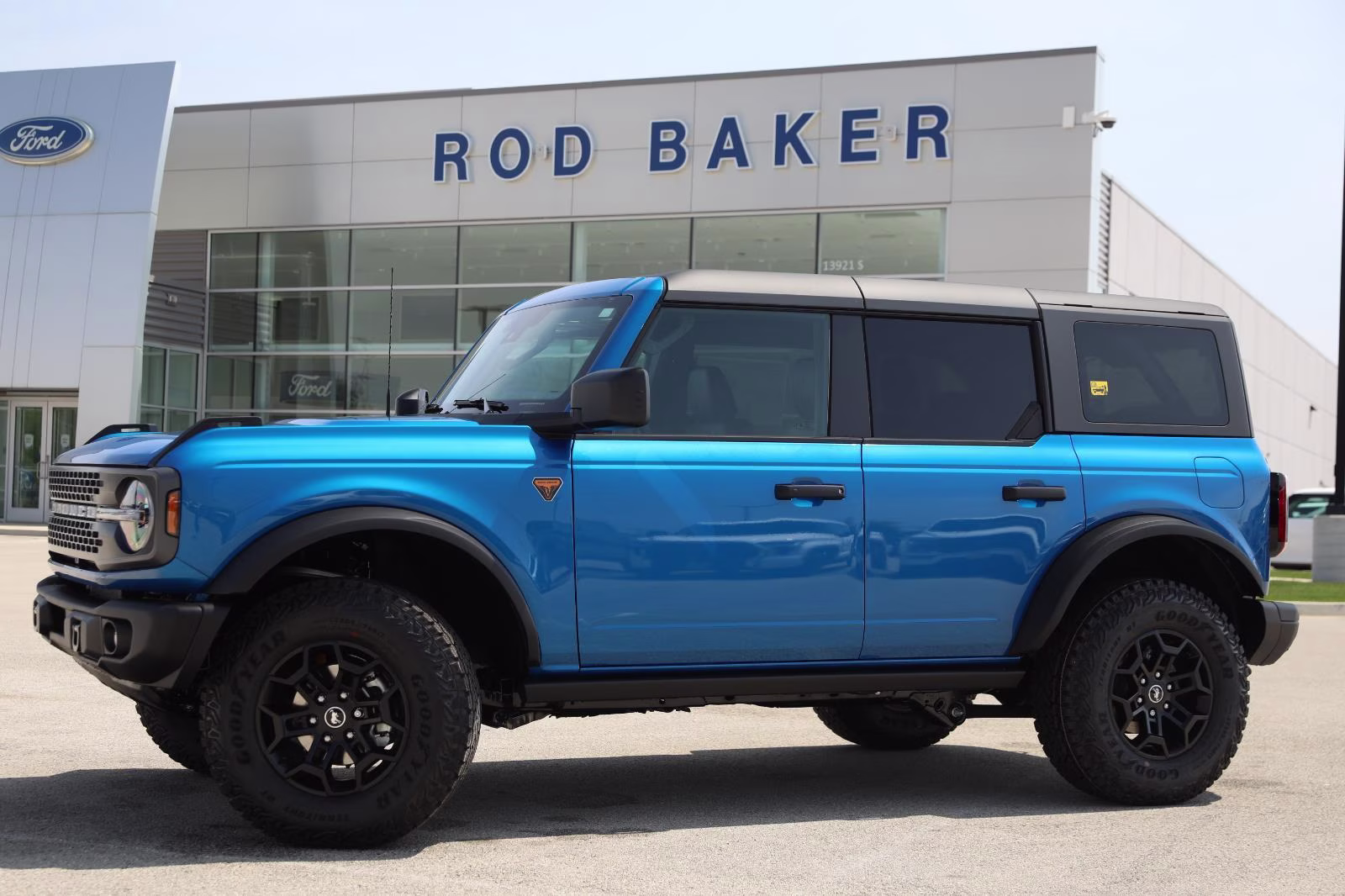 2026 Velocity Blue Ford Bronco Badlands 4X4 SUV