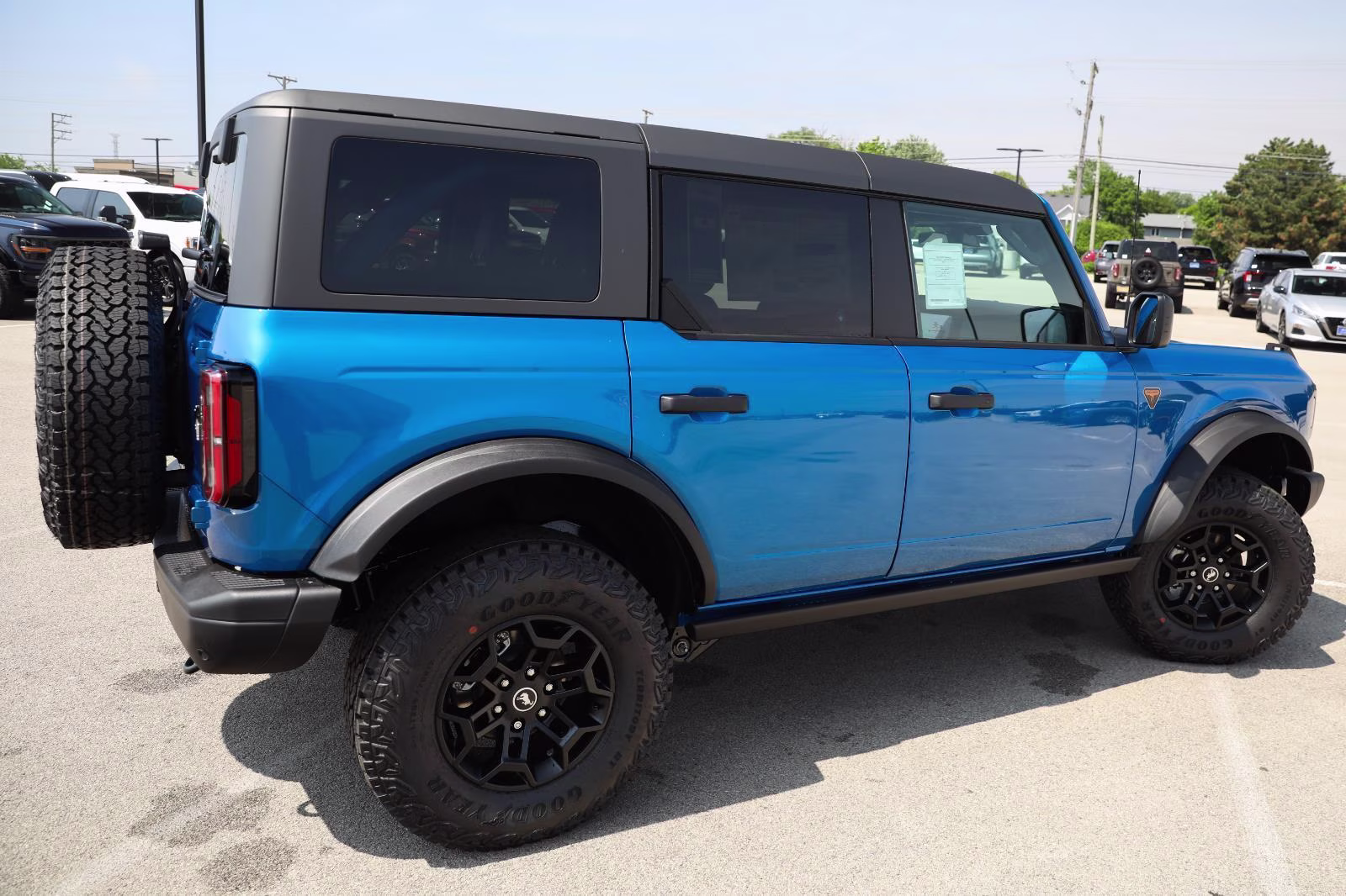 2026 Velocity Blue Ford Bronco Badlands 4X4 SUV