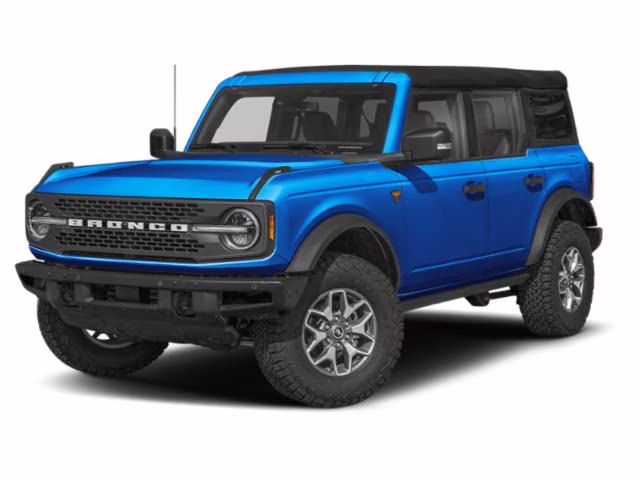 2026 Velocity Blue Metallic Ford Bronco Badlands 4X4 SUV