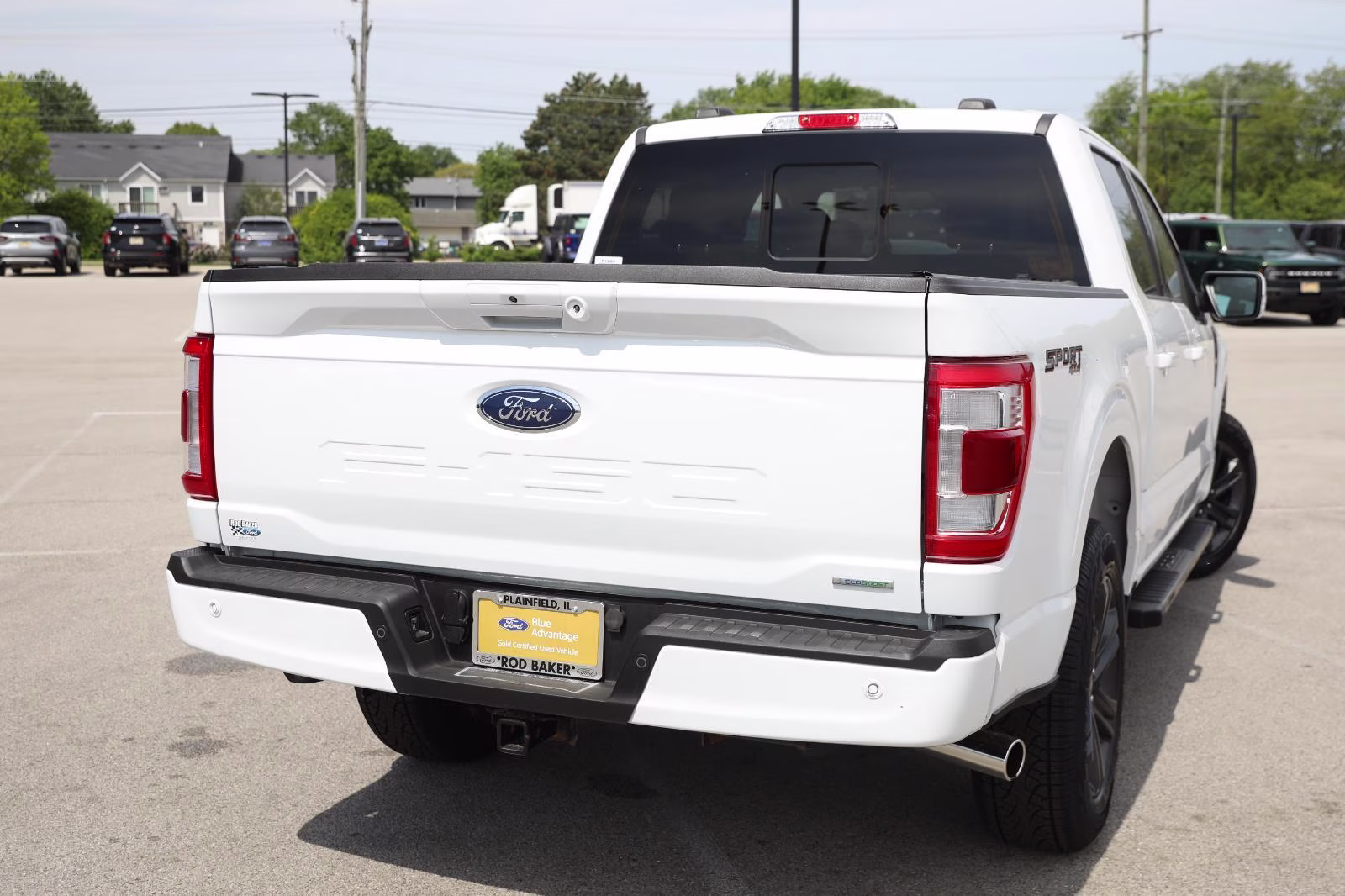 2023 Oxford White Ford F-150 LARIAT 4X4 Truck
