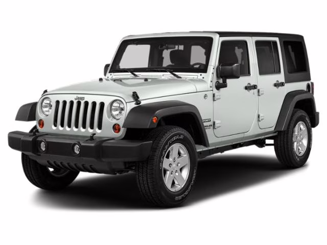 2015 Bright White Clearcoat Jeep Wrangler Unlimited Sport 4X4 SUV