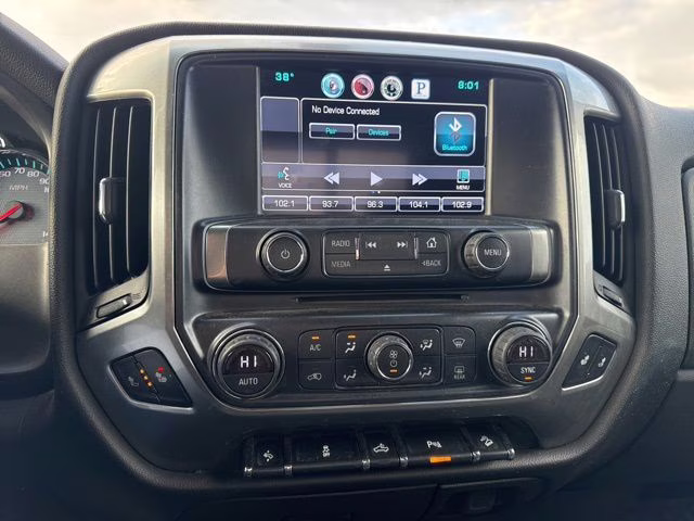 2016 Summit White Chevrolet Silverado 1500 LT 4X4 Truck