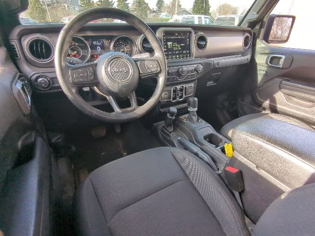 2023 Black Clearcoat Jeep Gladiator Sport S 4X4 Truck