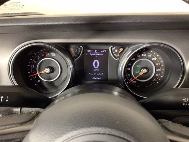 2023 Black Clearcoat Jeep Gladiator Sport S 4X4 Truck