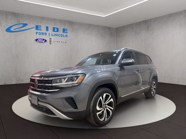2022 Platinum Gray Metallic Volkswagen Atlas SEL AWD SUV