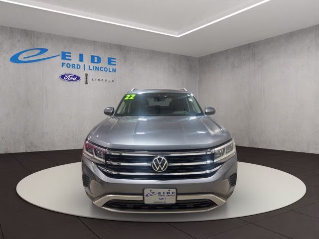 2022 Platinum Gray Metallic Volkswagen Atlas SEL AWD SUV