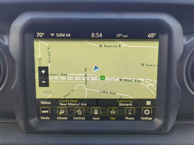 2023 Black Clearcoat Jeep Gladiator Sport S 4X4 Truck