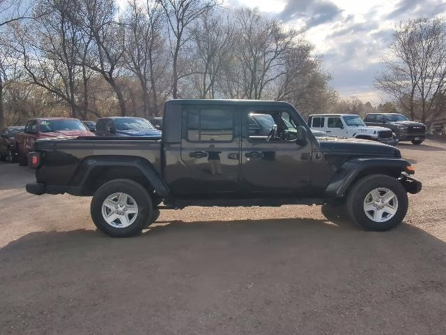 2023 Black Clearcoat Jeep Gladiator Sport S 4X4 Truck