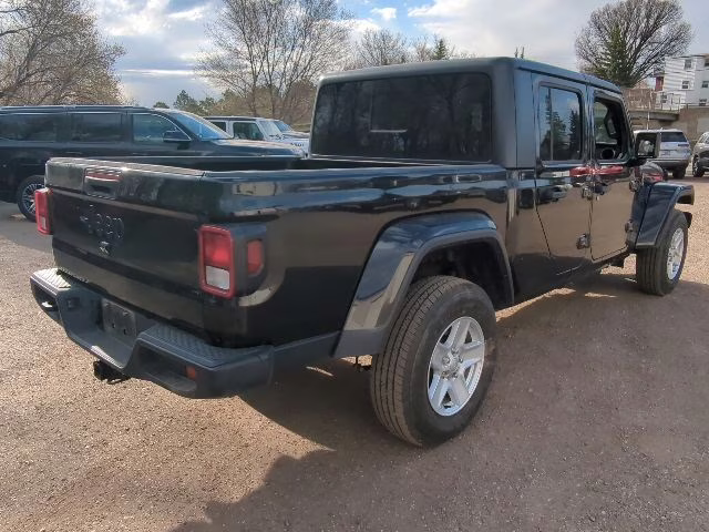 2023 Black Clearcoat Jeep Gladiator Sport S 4X4 Truck