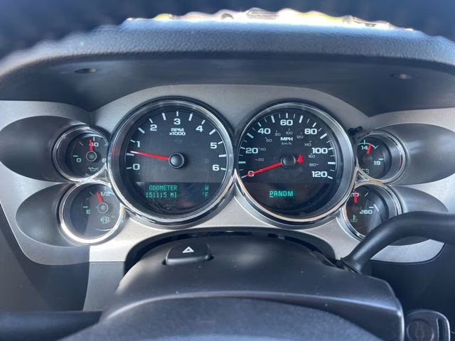 2012 Black Chevrolet Silverado 1500 LT 4X4 Truck