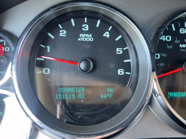 2012 Black Chevrolet Silverado 1500 LT 4X4 Truck