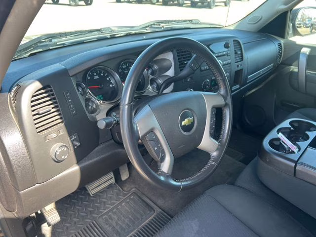 2012 Black Chevrolet Silverado 1500 LT 4X4 Truck