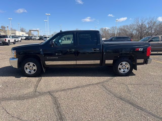 2012 Black Chevrolet Silverado 1500 LT 4X4 Truck