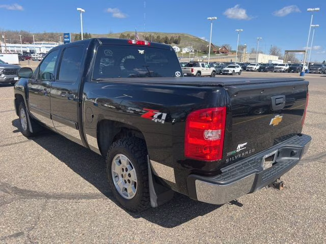 2012 Black Chevrolet Silverado 1500 LT 4X4 Truck