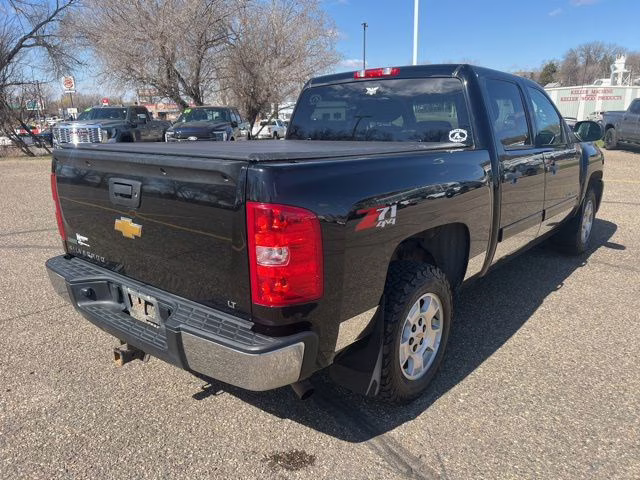 2012 Black Chevrolet Silverado 1500 LT 4X4 Truck