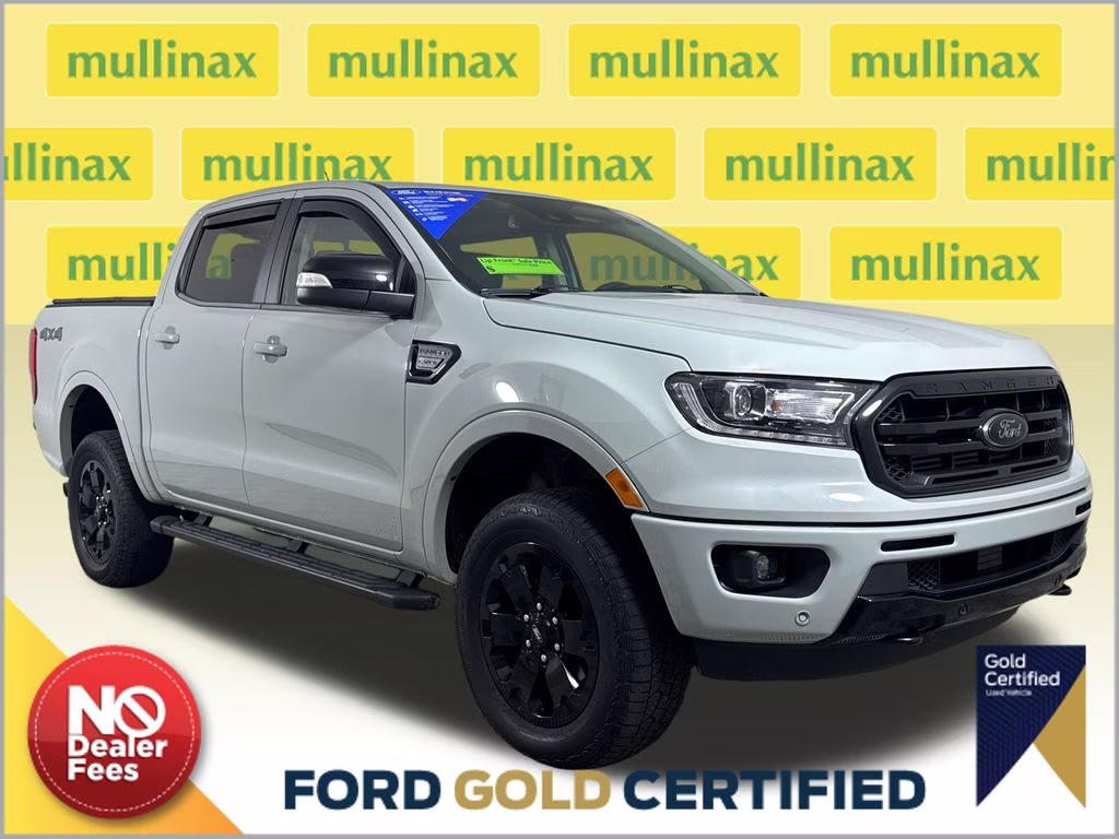 2021 Cactus Gray Ford Ranger Lariat 4X4 Truck