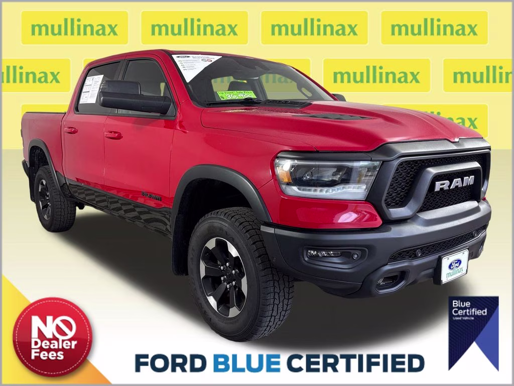2022 Flame Red Clearcoat Ram 1500 Rebel 4X4 Truck